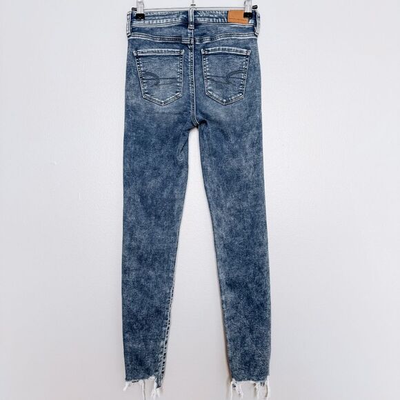 American Eagle Next Level Stretch High Rise Jegging Size 0 - Picture 4 of 9